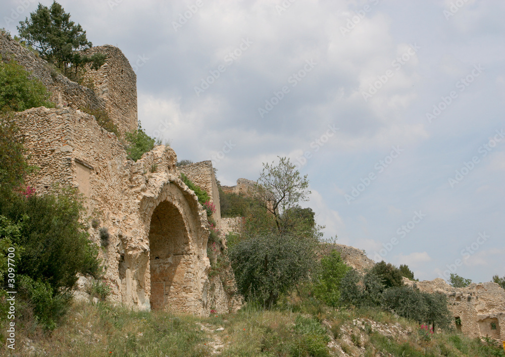 ruines et remparts