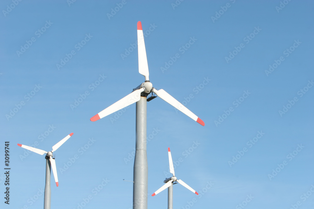 wind turbines