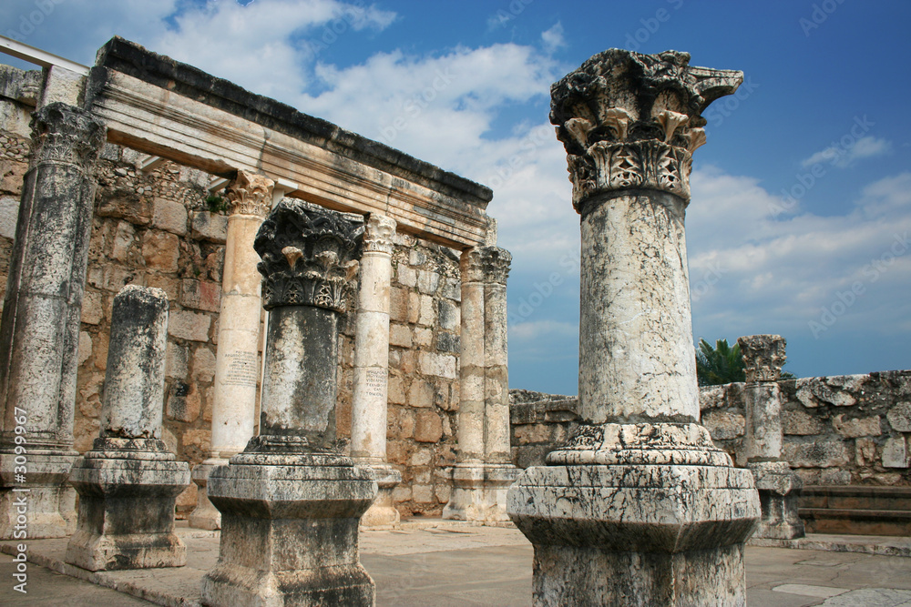 synagogue ruins synagogue ruins