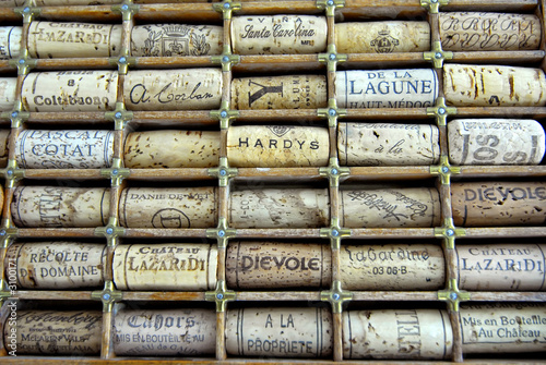 wine cork collection