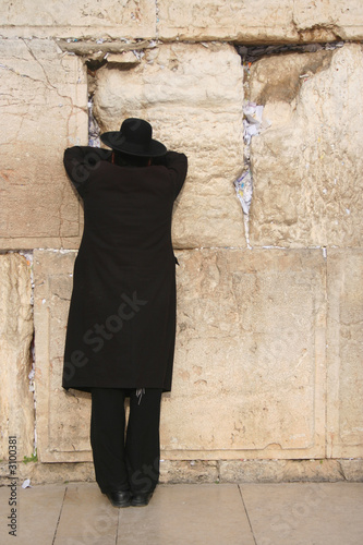 wailing wall, jerusalem 3 photo