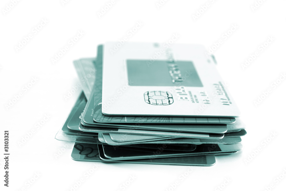 stack of credit cards stack of credit cards