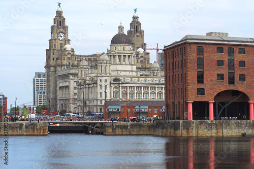 liver building from the albert dock