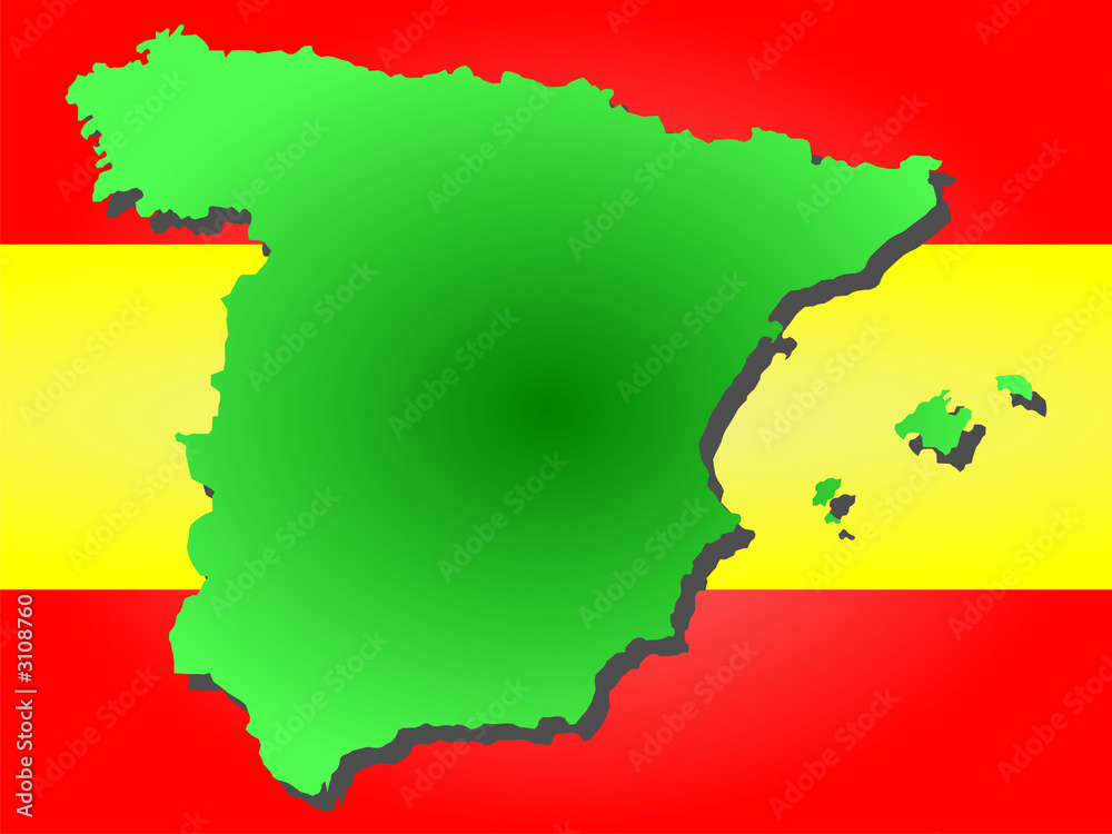 map of spain map of spain