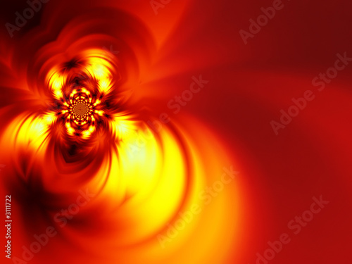 red background with pattern