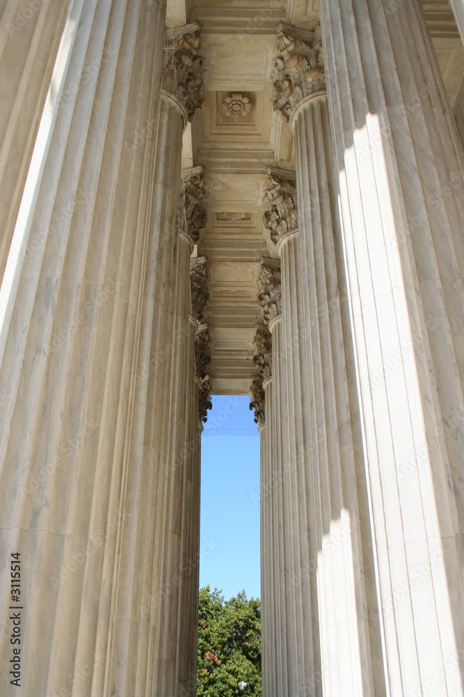 supreme court columns washington dc usa supreme court columns washington dc usa