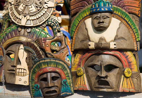 mayan masks