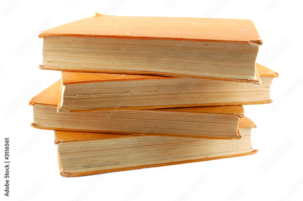 stack of old books stack of old books