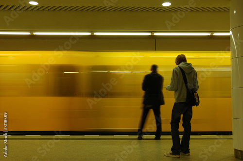Photography metro station