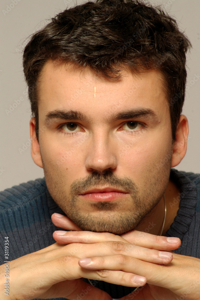 Fototapeta premium ernstes portrait