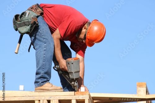 Foto construction worker,carpenter