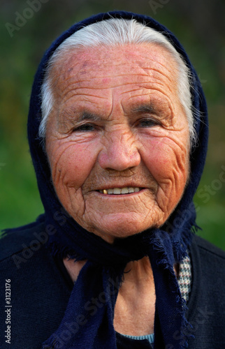 Konstfotografi old greek lady
