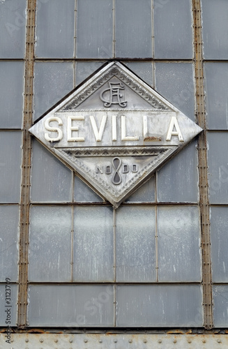 letrero de sevilla