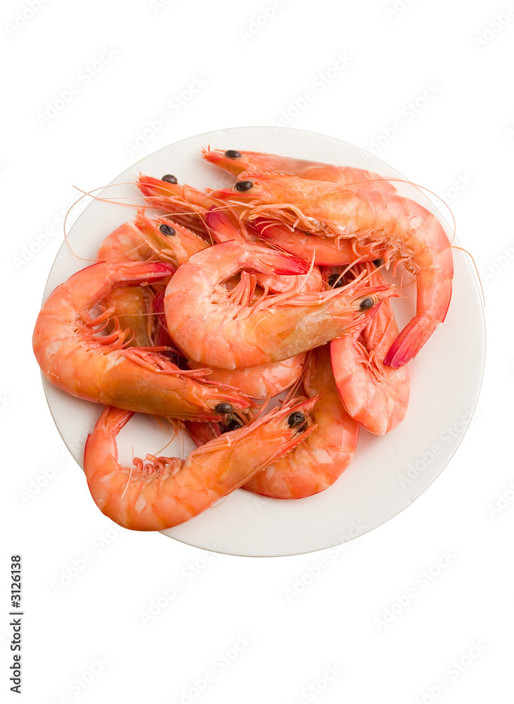 cooked prawns cooked prawns