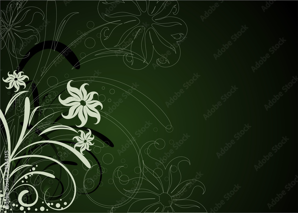 floral background floral background