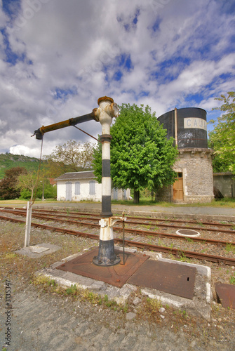 ancien remplissage de gare photo