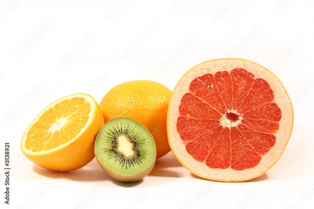 fruit isolated on white fruit isolated on white