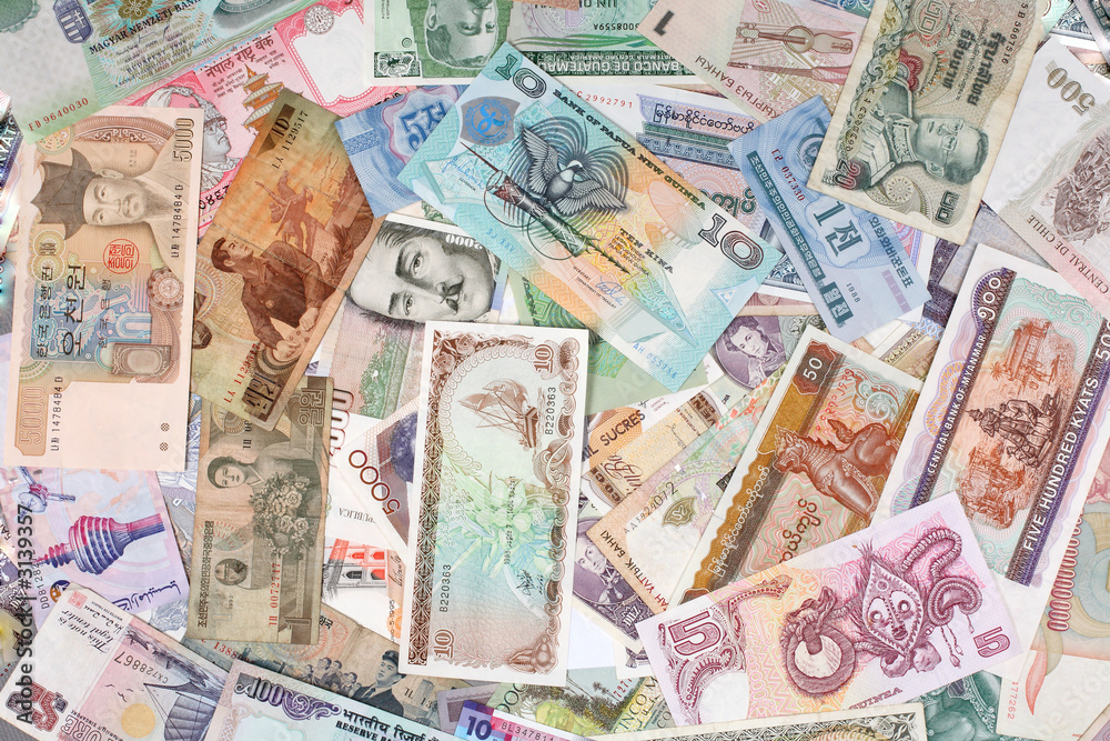 international finance: currencies from around the international finance: currencies from around the