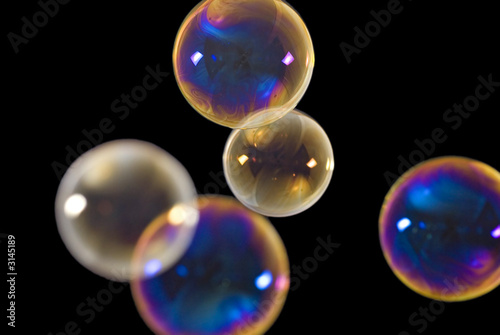 soap bubbles