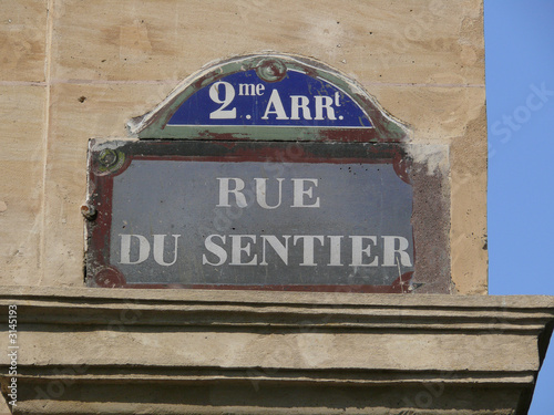 rue du sentier photo