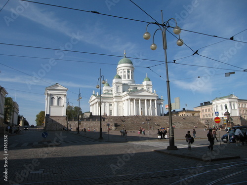 the finnish cathedral in helsinki