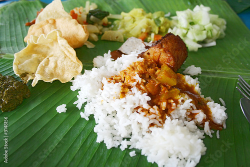 banana leaf rice