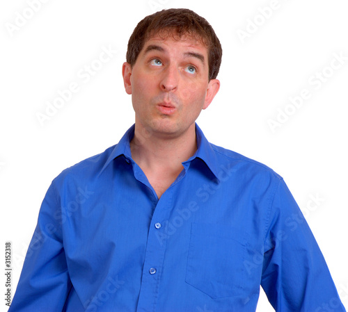 man in blue dress shirt 1