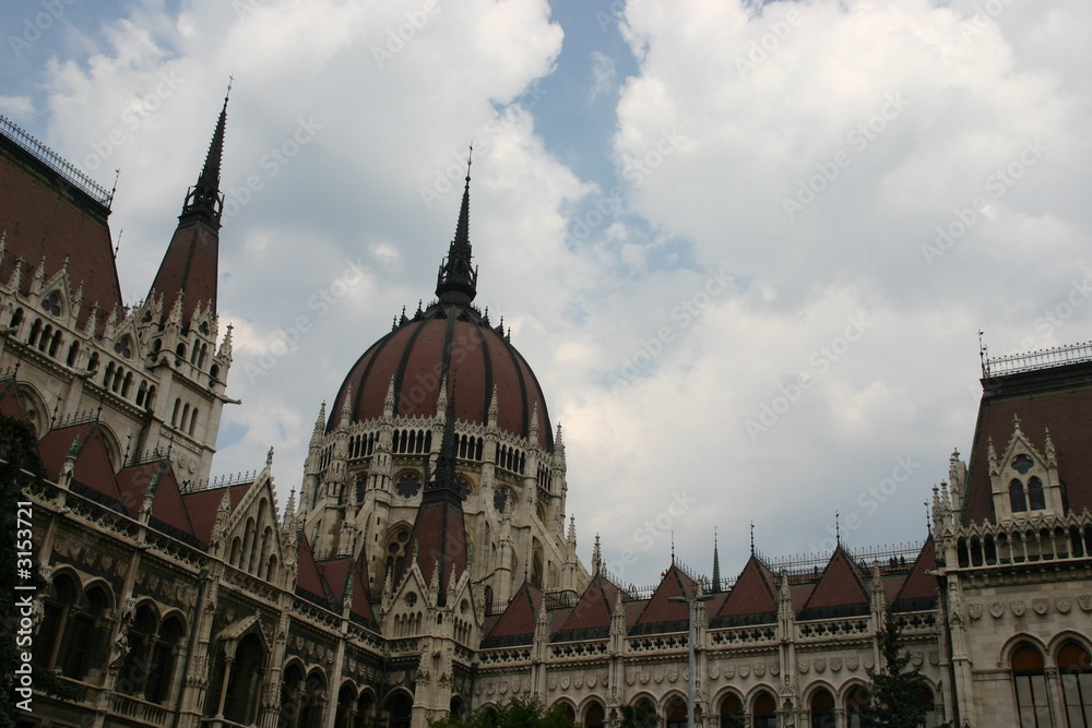 Naklejka premium Budapest Parliament