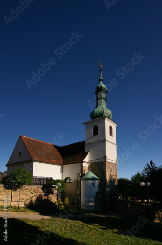 village church in czech republic/europe
