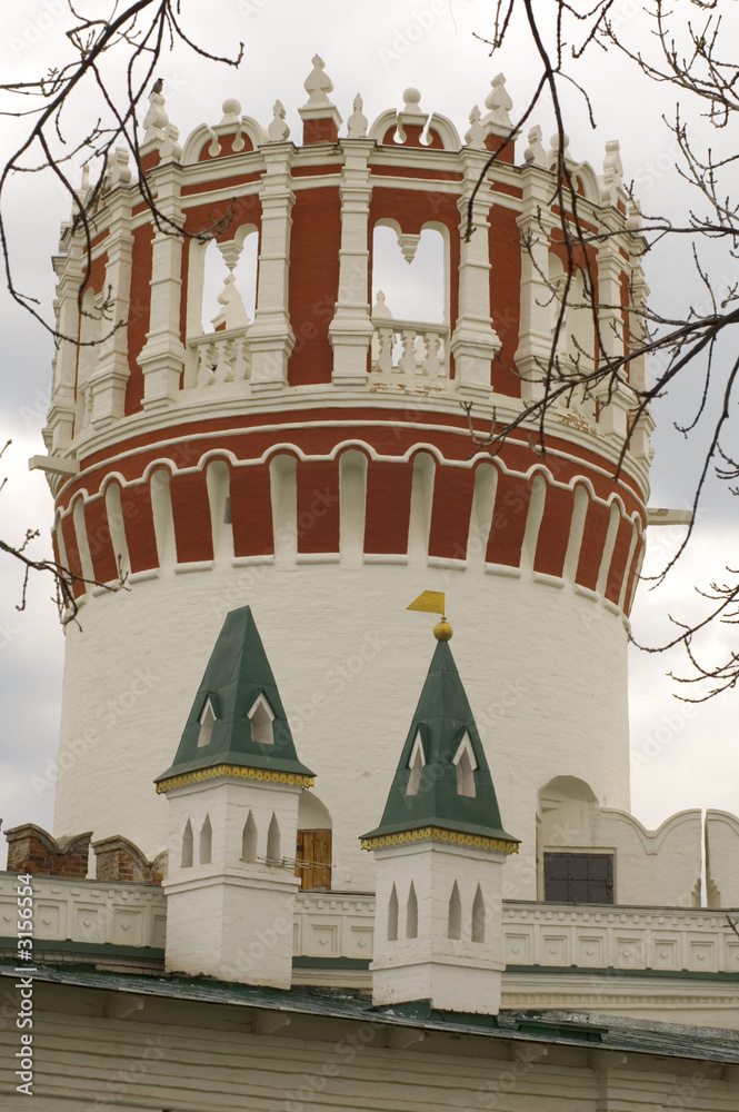 Obraz premium white watchtower