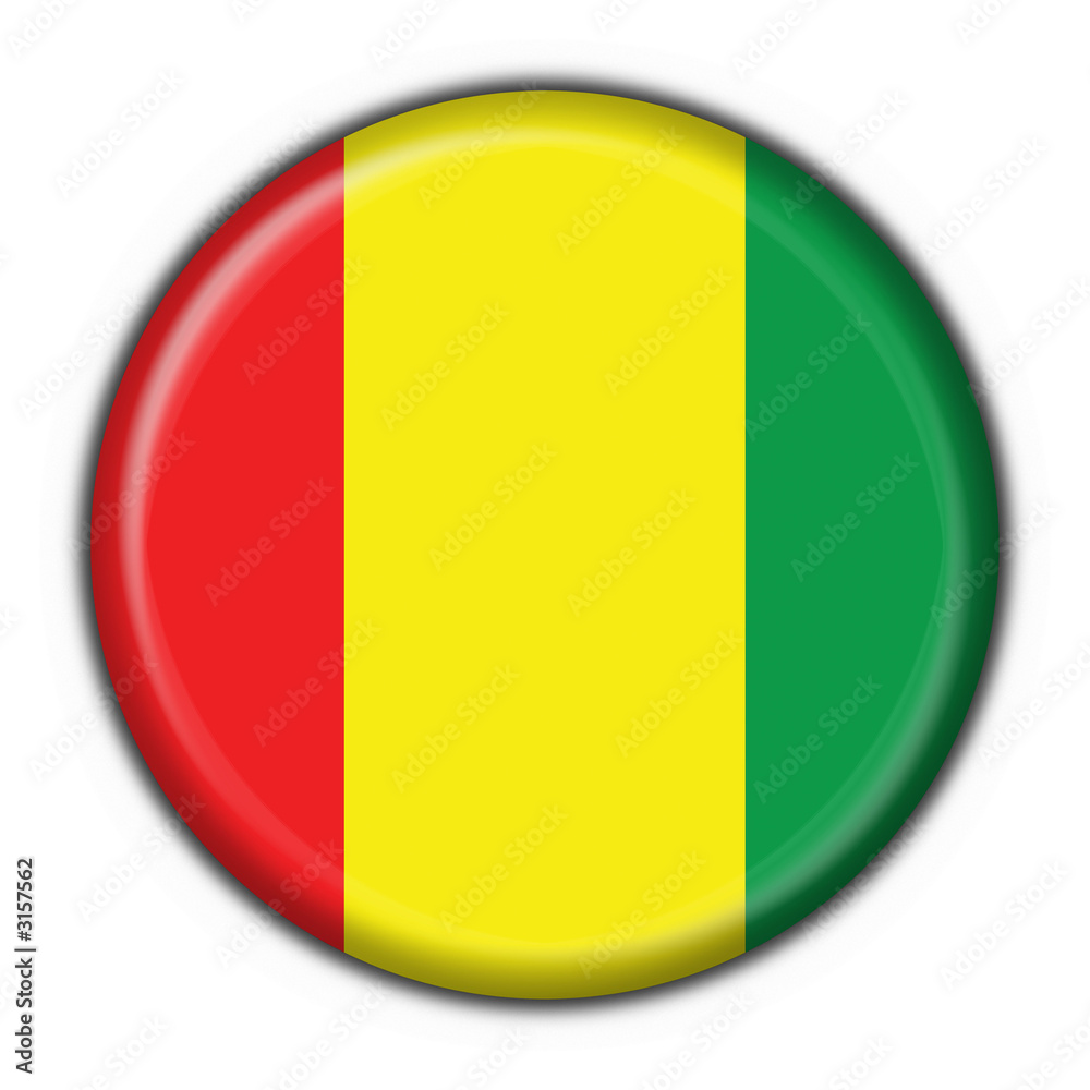 bottone bandiera guinea button flag