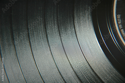 vinyl record grooves photo