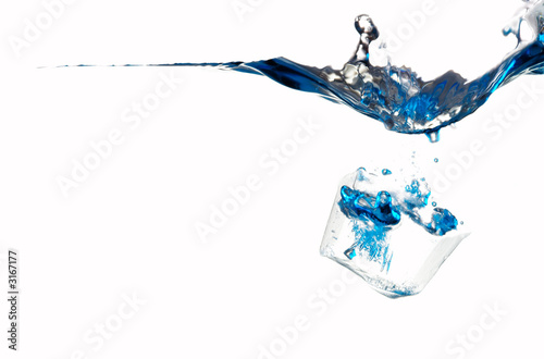 Obraz na plátne blue ice