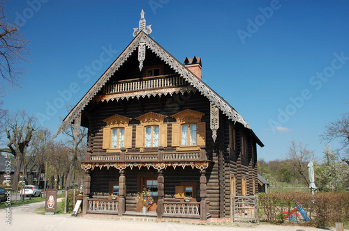 russisches holzhaus photo