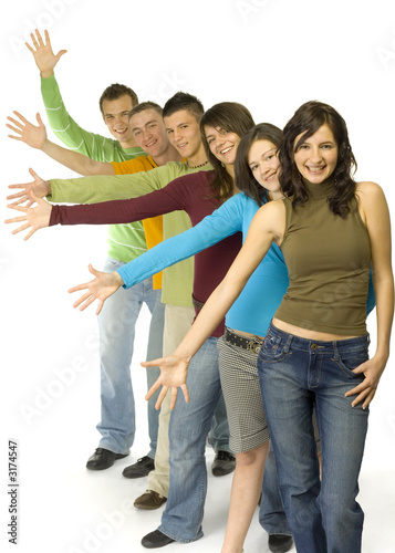 teenagers in step photo