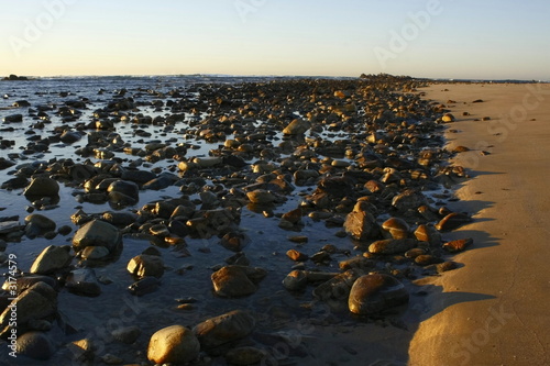 Tableau sur toile lowtide at sunrise