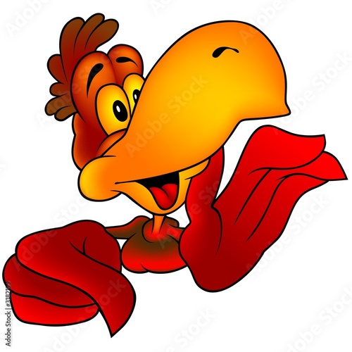 red parrot