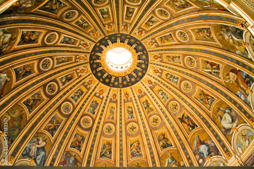 Basilica di San Pietro ceiling
