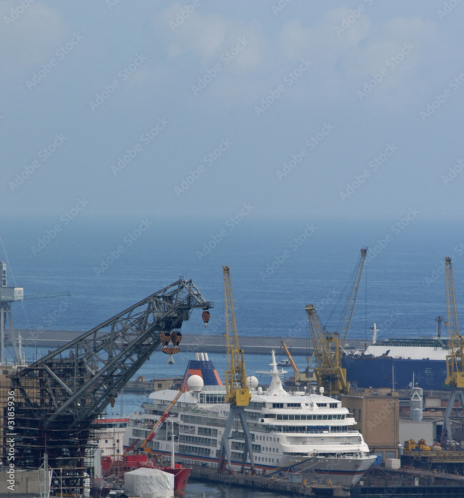 Fototapeta premium cantiere navale