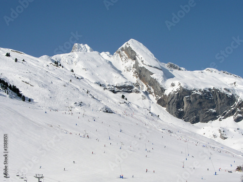 estacion de esqui photo