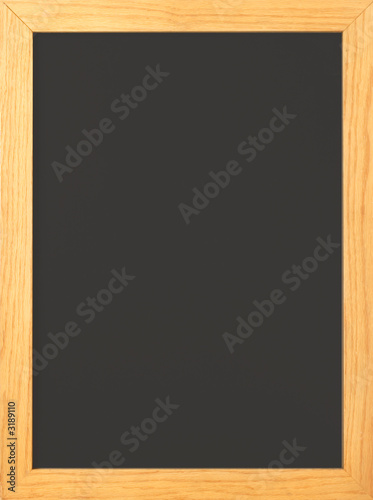 blank old fashioned chalkboard