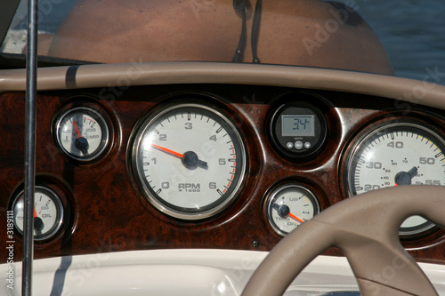 boat dashboard