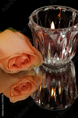 rose and candle 2