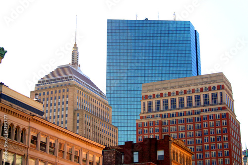 back bay, boston photo