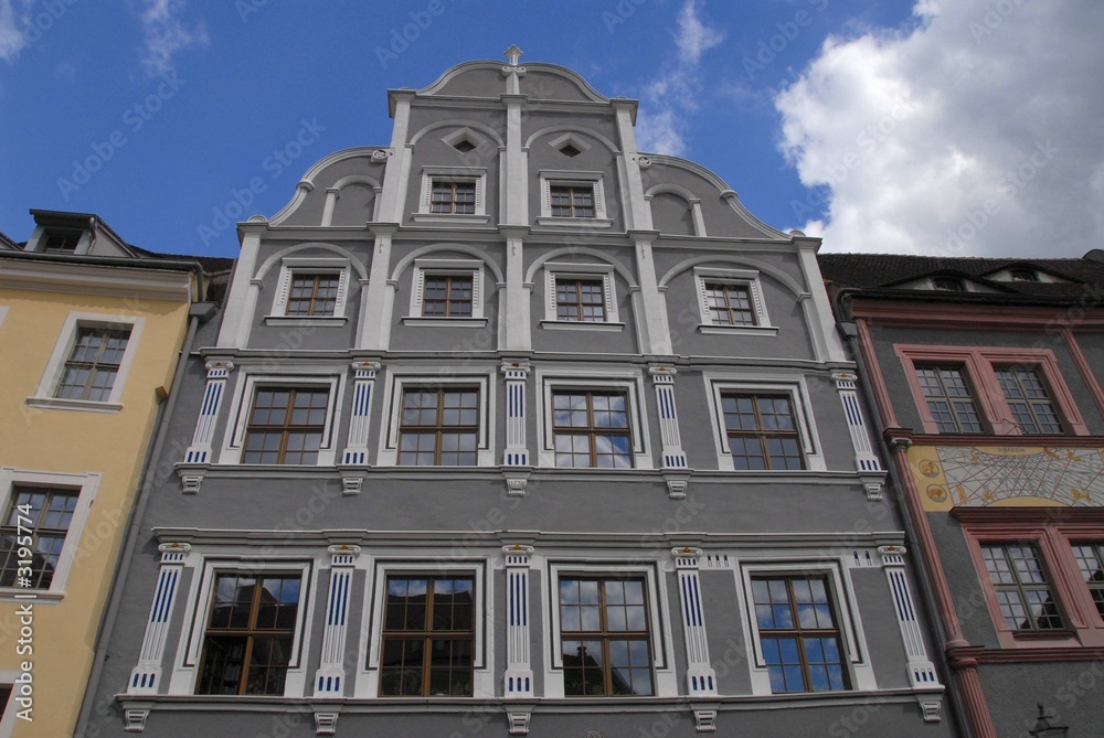 Obraz premium häuserfront