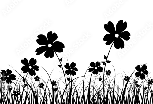 grass and flower