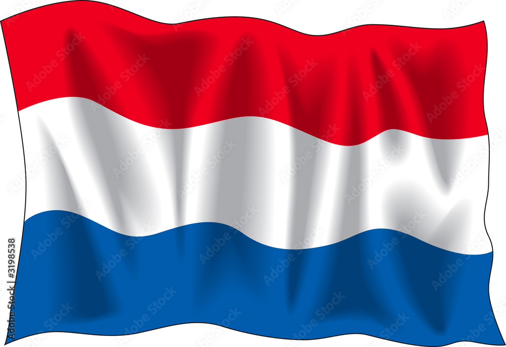 Naklejka premium netherland flag