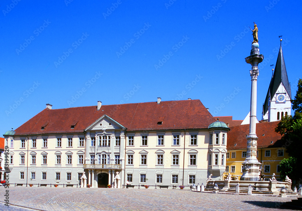 Obraz premium die residenz in eichstätt
