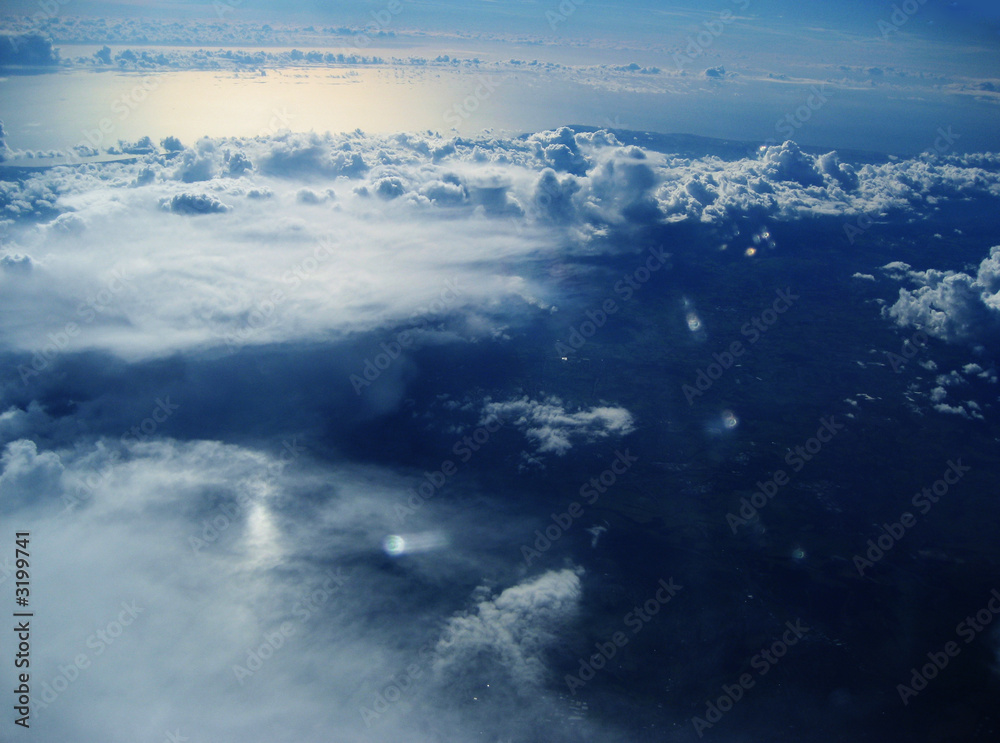 Obraz premium clouds over the ocean