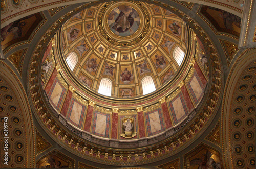 interior dome of basillica